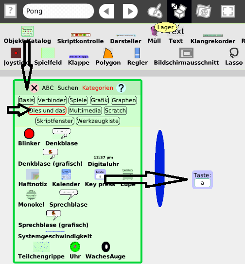 Key Press holen