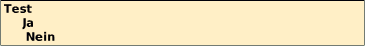 einen Test